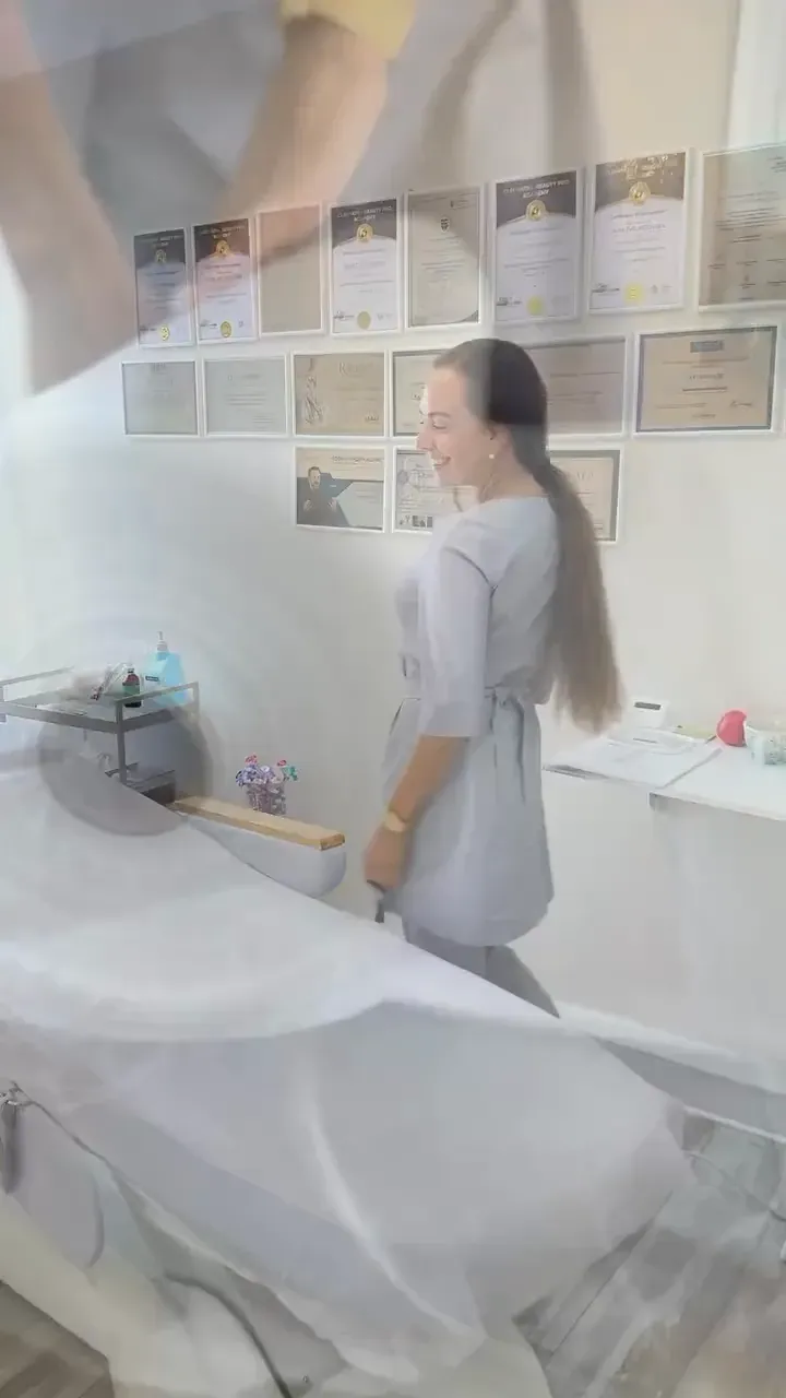 The bright treatment room at Skin Care Residence